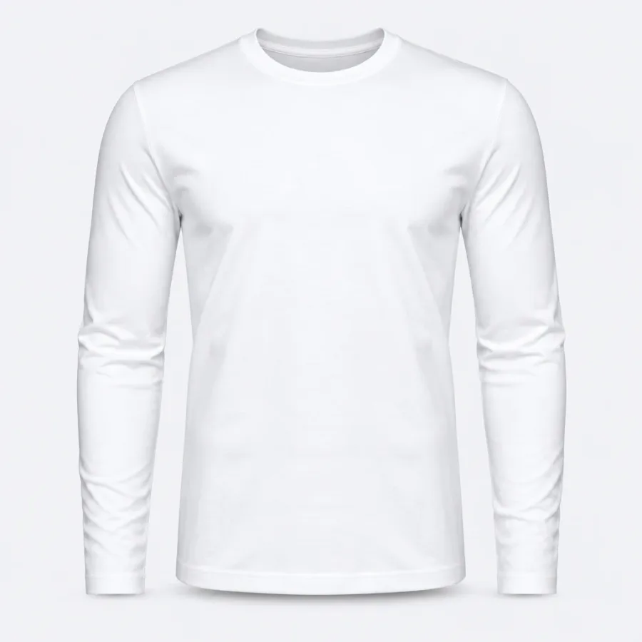 Camiseta Manga Longa Básica Branco