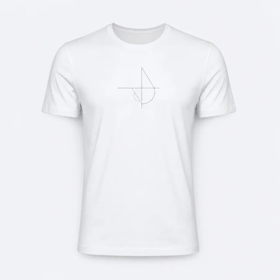 Camiseta Estampa Minimal Branco