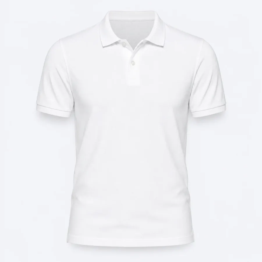Polo Piquet Clássica Branco
