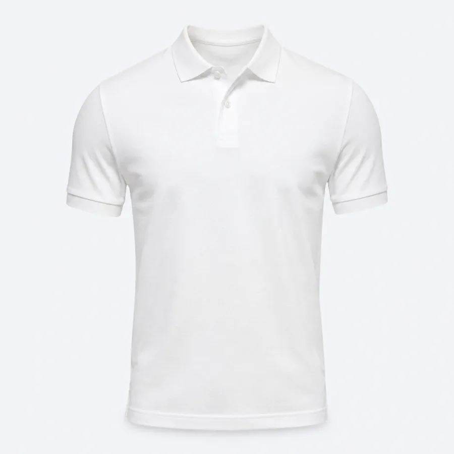 Polo Piquet Slim Branco