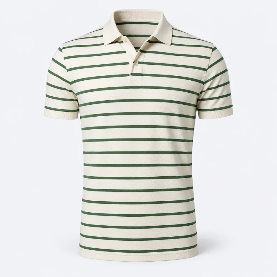 Polo Listrada Verde