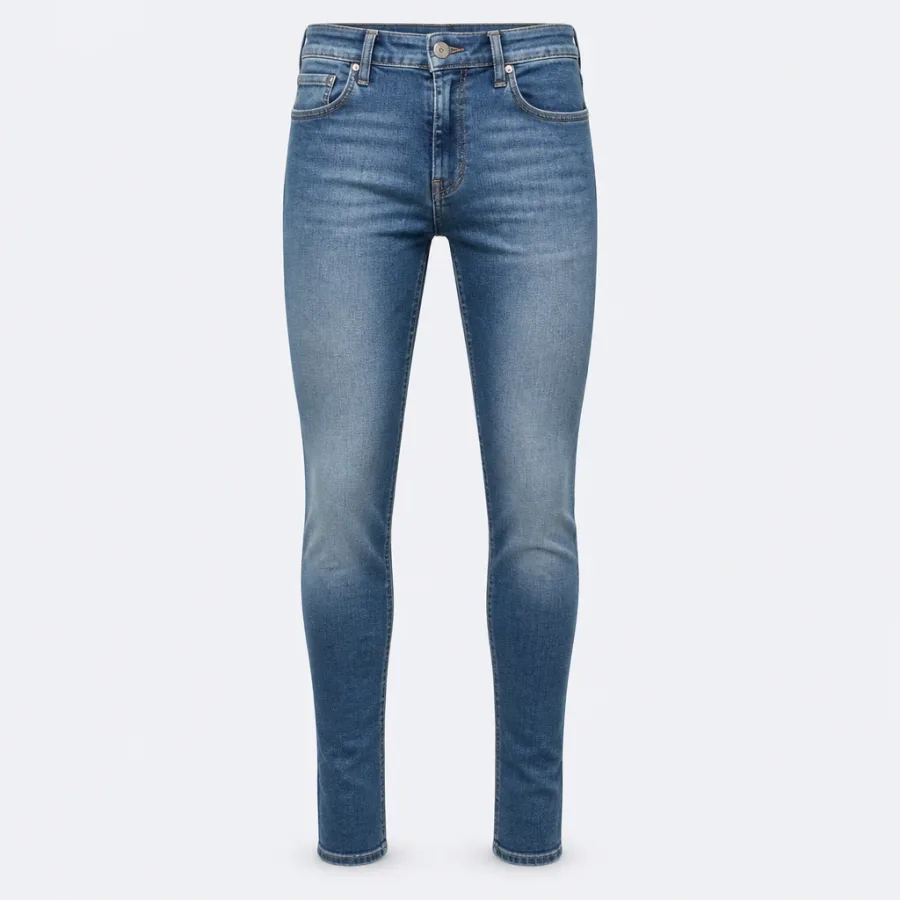 Calça Jeans Skinny Comfort Lavagem média