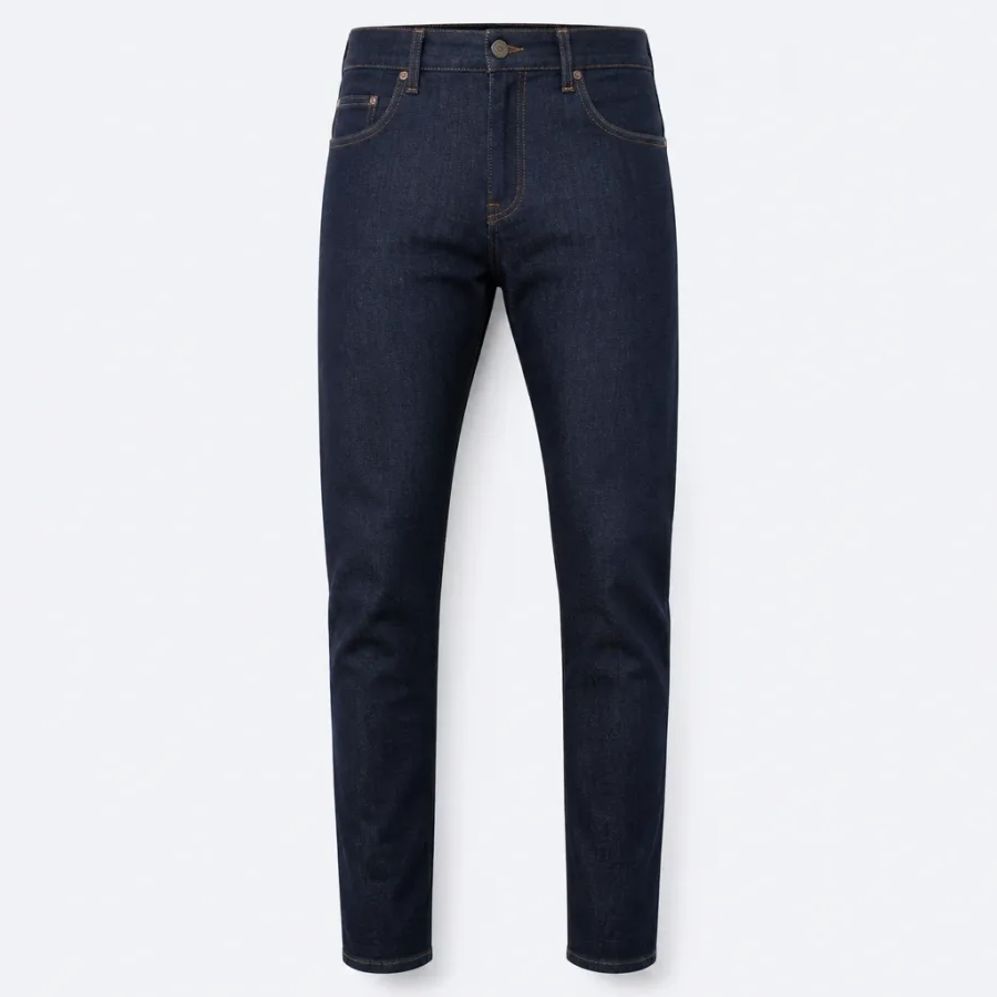 Calça Jeans Tapered Lavagem escura