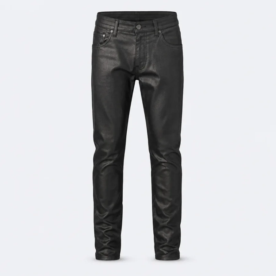 Calça Jeans Resinada Black