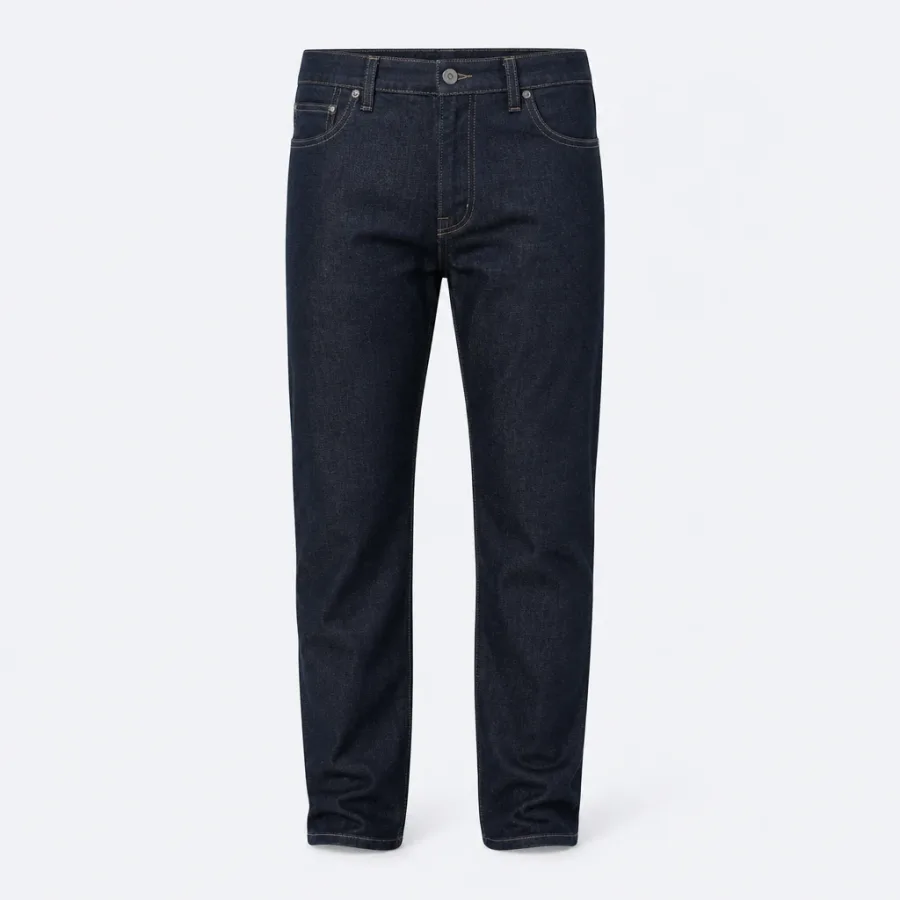 Calça Jeans Cintura Elástica Lavagem escura