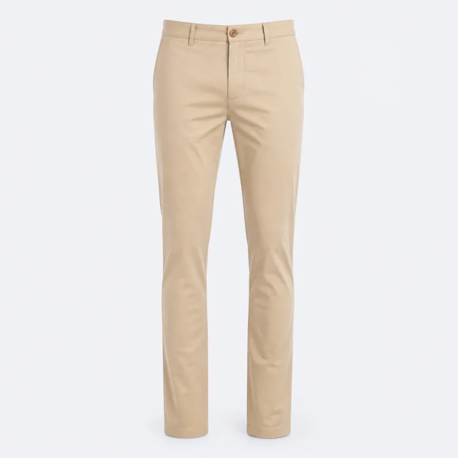 Calça Chino Slim Bege