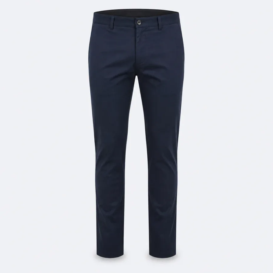 Calça Chino Slim Azul-marinho