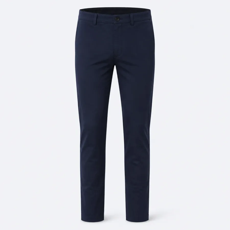 Calça Chino Stretch Azul-marinho