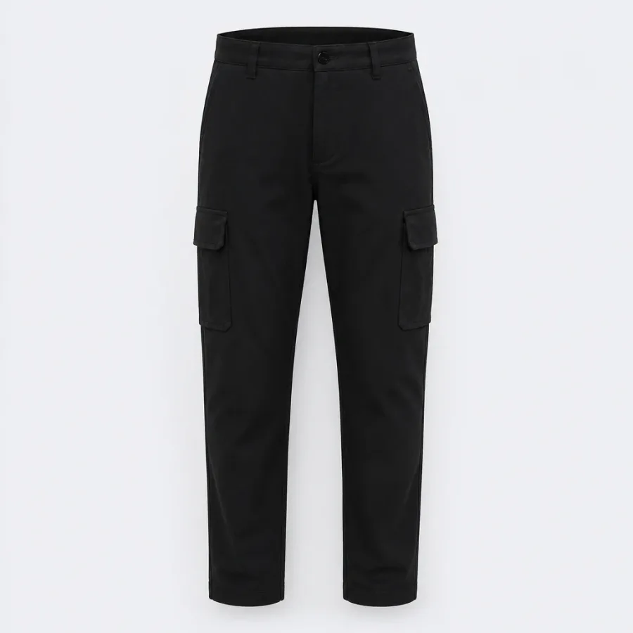 Calça Cargo Sarja Preto