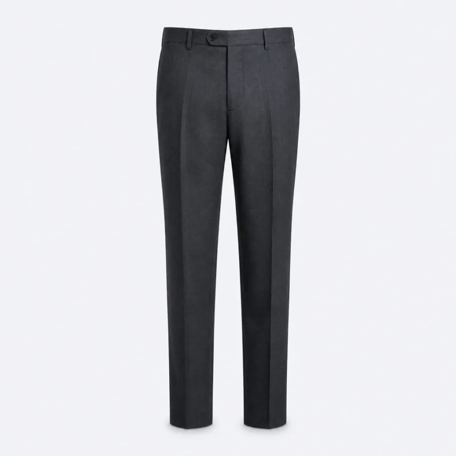 Calça Social Alfaiataria Slim Grafite