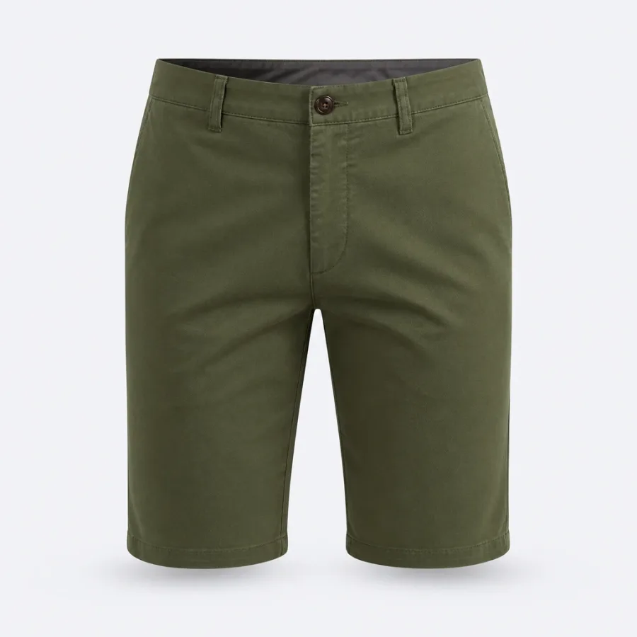 Bermuda Chino Verde-oliva