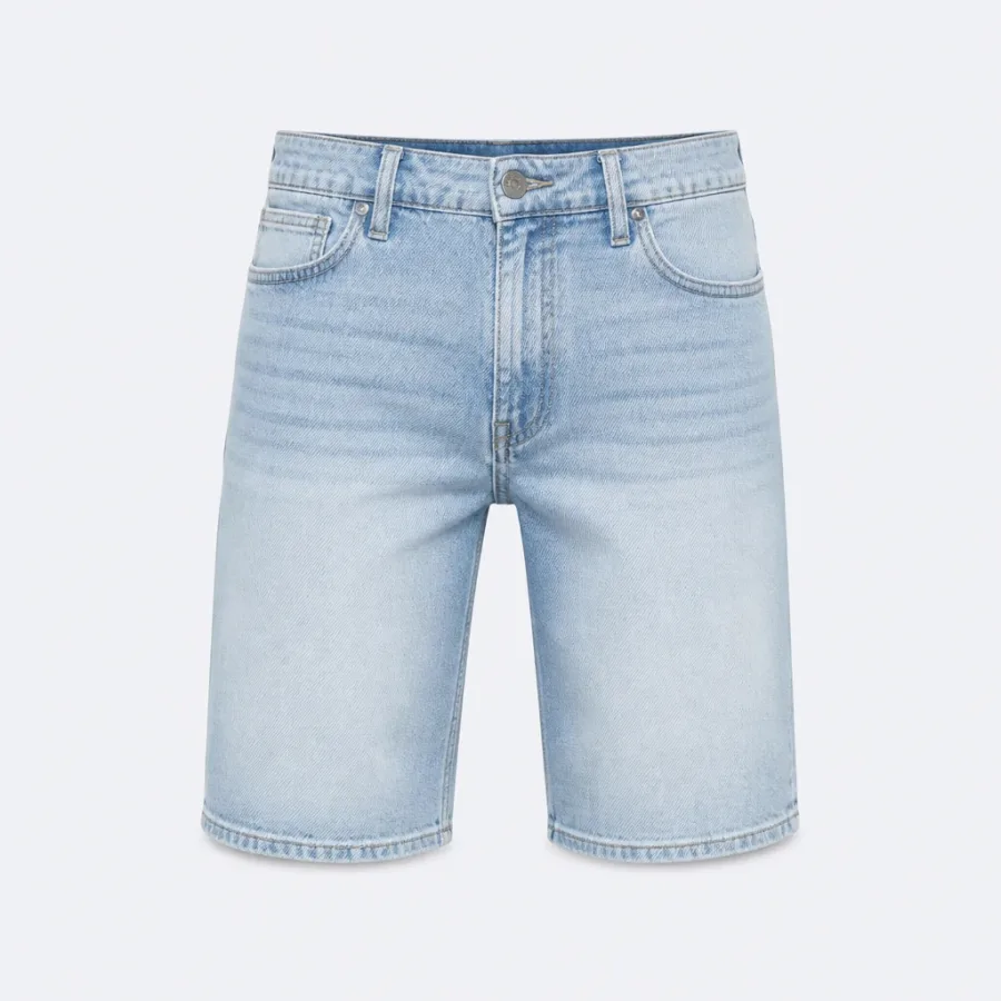 Bermuda Jeans Lavagem clara