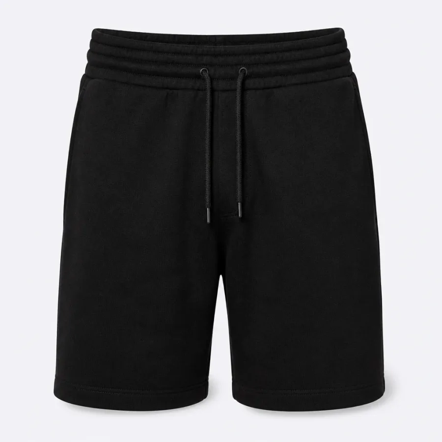 Bermuda Moletom Preto