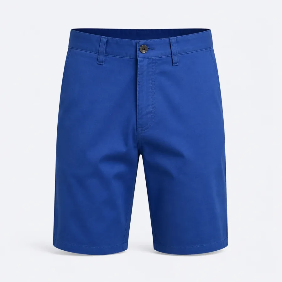 Bermuda Sarja Color Azul-royal