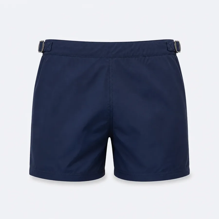 Short de Banho Alfaiataria Azul-marinho