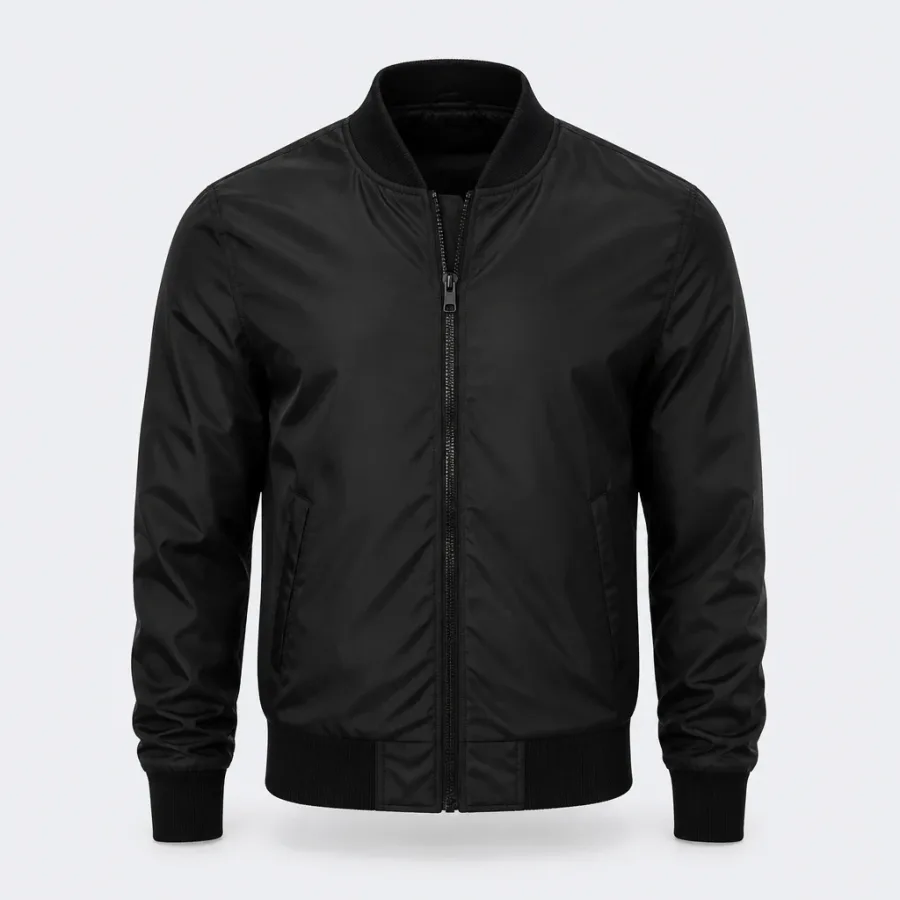 Jaqueta Bomber Preto