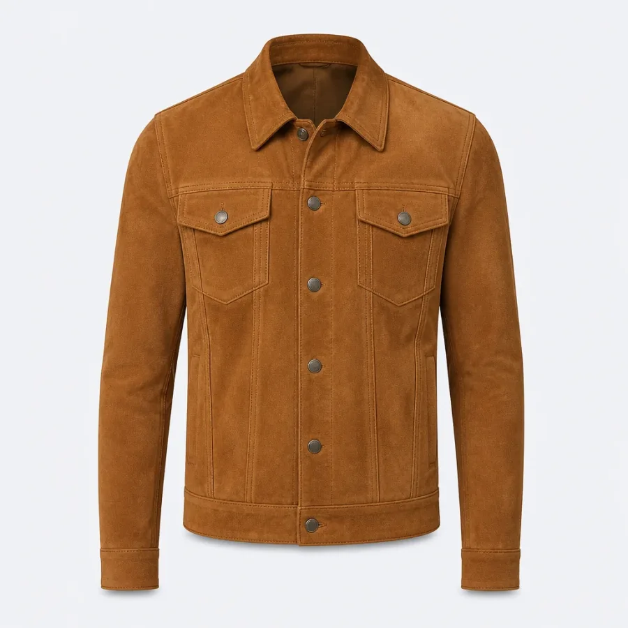 Jaqueta Suede Caramelo