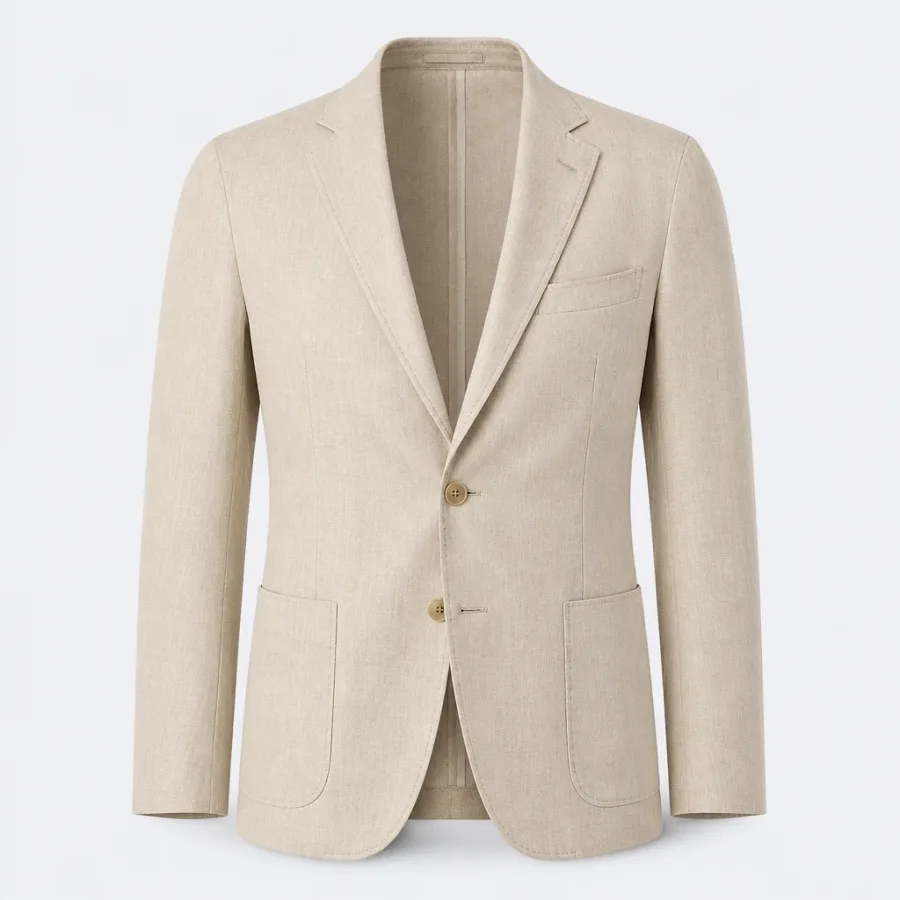 Blazer de Linho Areia