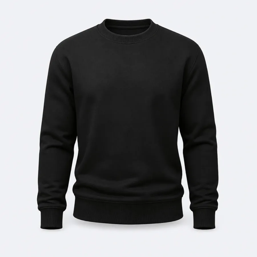 Moletom Careca Felpado Preto