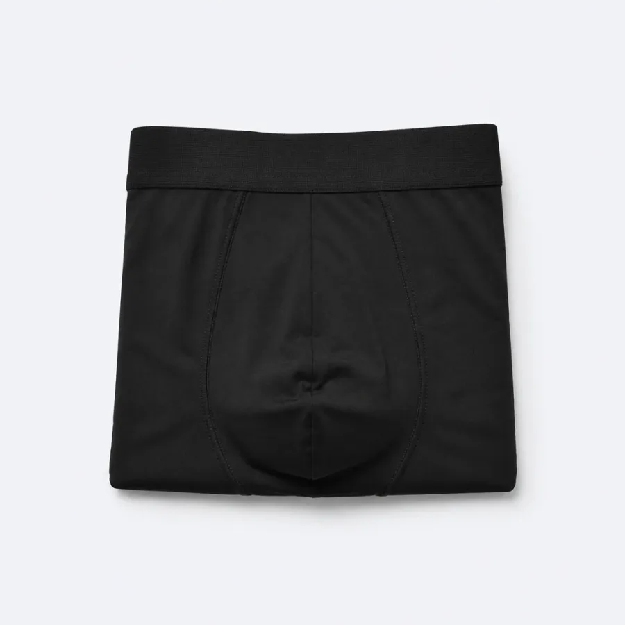Cueca Boxer Modal Preto