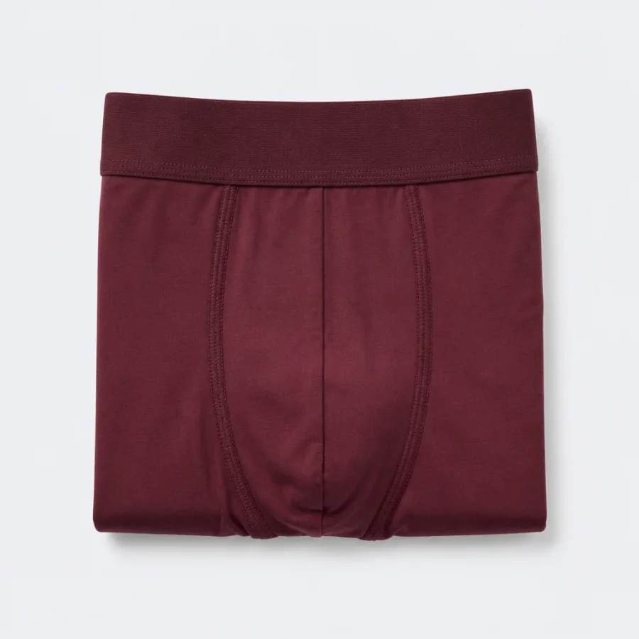 Cueca Boxer Modal Vinho