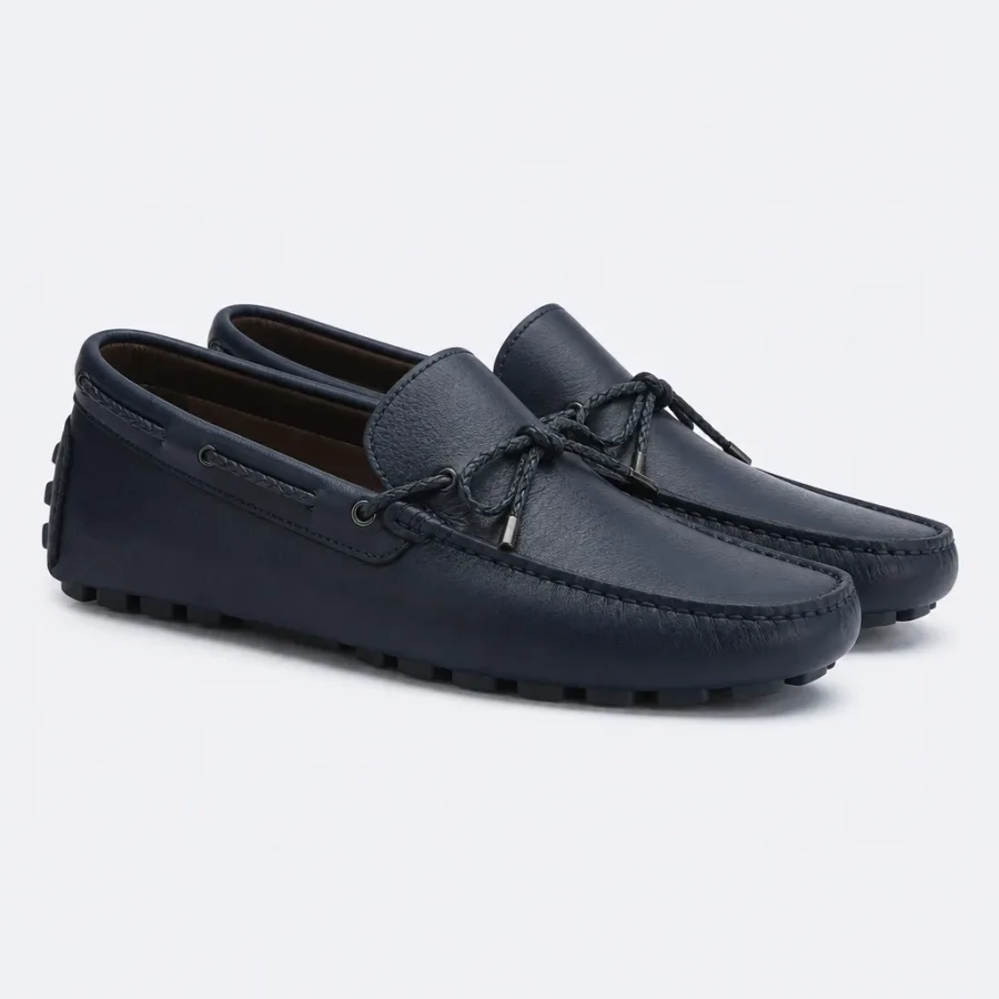 Mocassim Drive Azul-marinho
