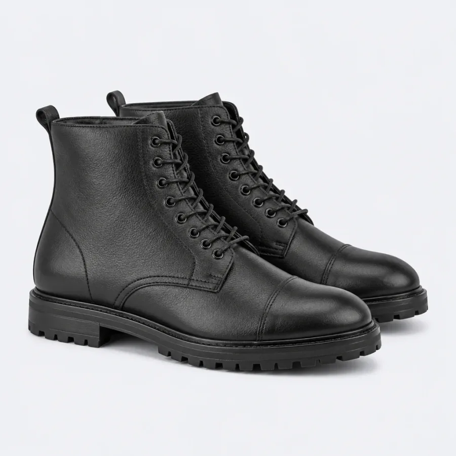 Bota Coturno Preto