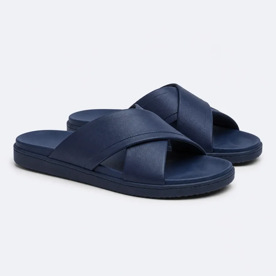 Slide Conforto Azul-marinho