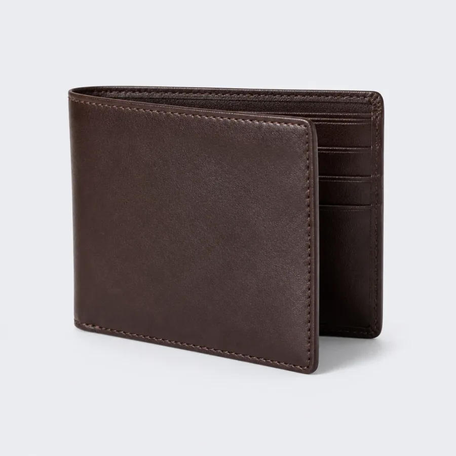Carteira Couro Slim Marrom