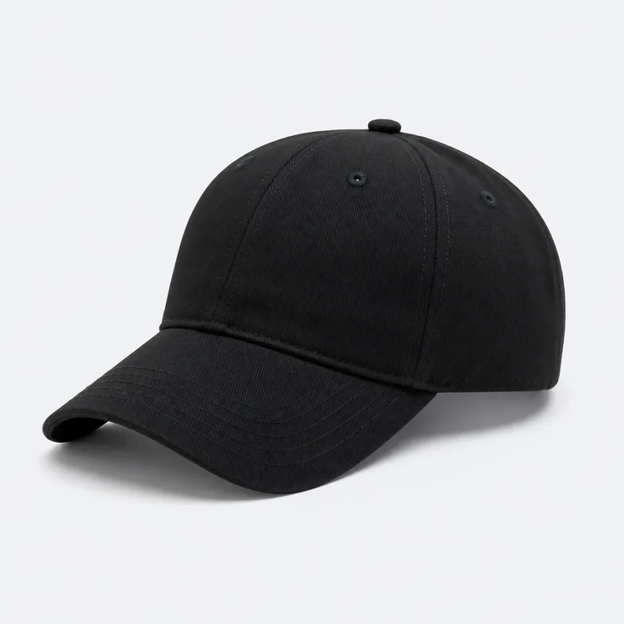 Boné Aba Curva Preto