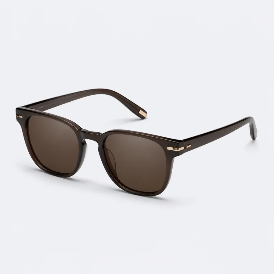 Óculos de Sol Acetato Marrom
